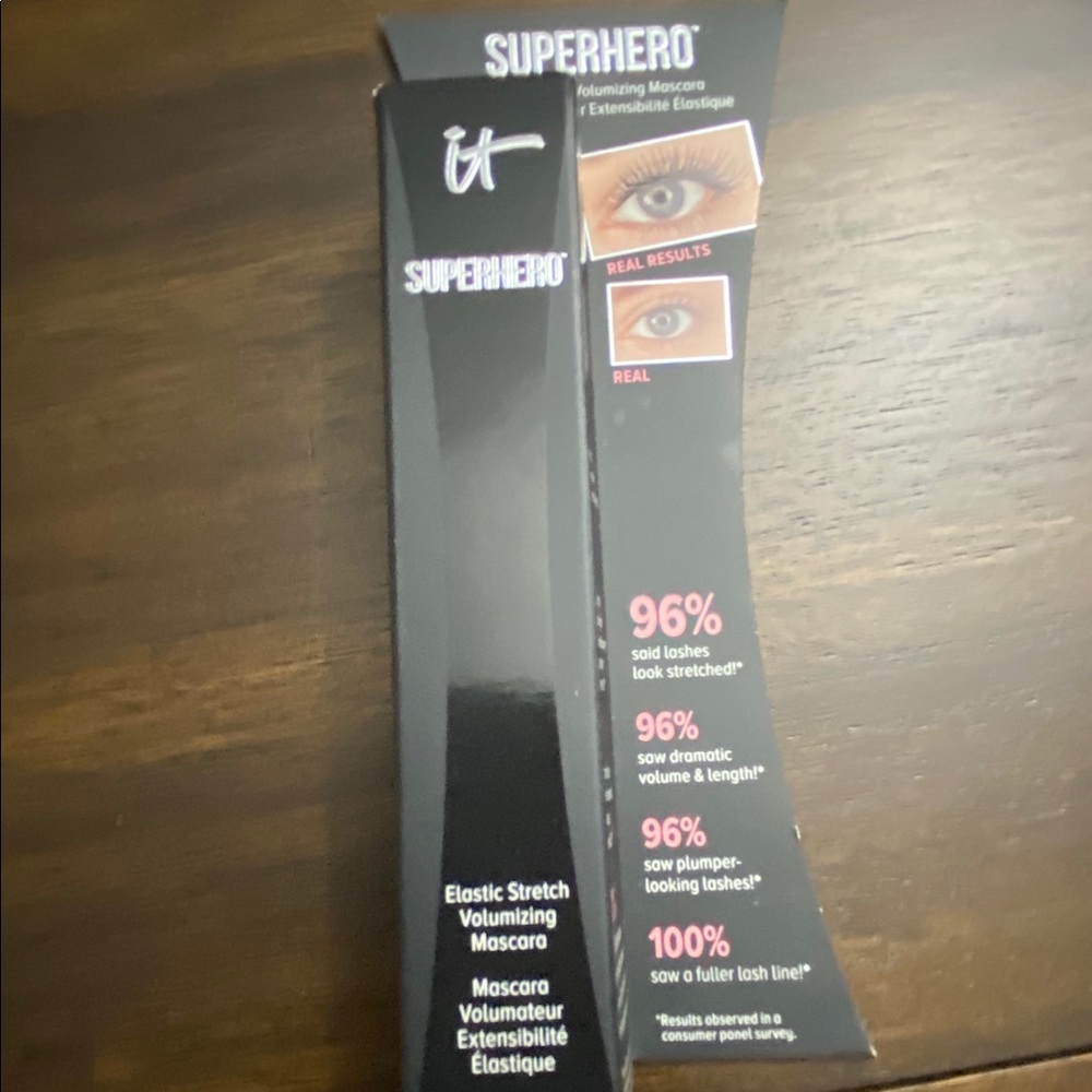 IT superhero mascara